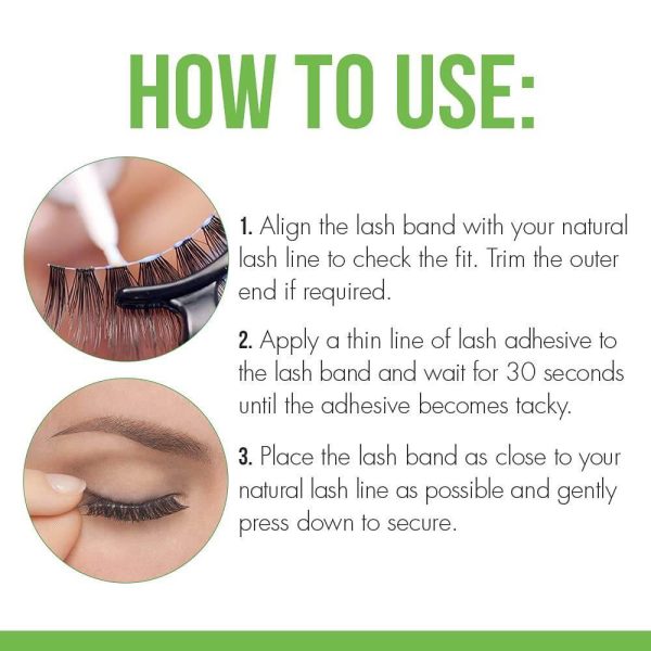 DUO Brush-On Lash Adhesive with Vitamins A Clear 5g - Image 2
