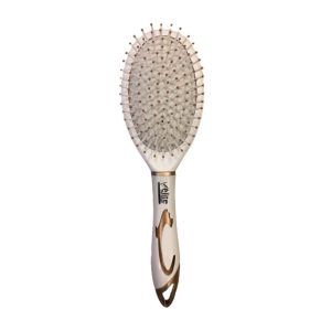 Velite Hair Brush With Mirror White
