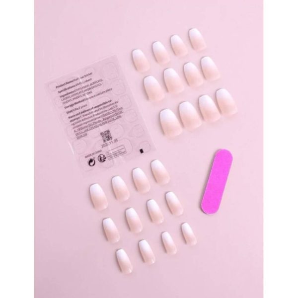24 Pcs Nails Natural Delicate & Comfortable - Image 4