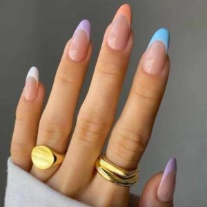 24pcs Beautiful Nails Natural Delicate & Comfortable