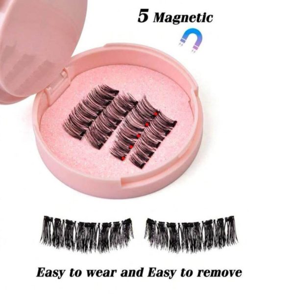 Magnetic False Eyelash Set Curler Clip Kit - Image 3