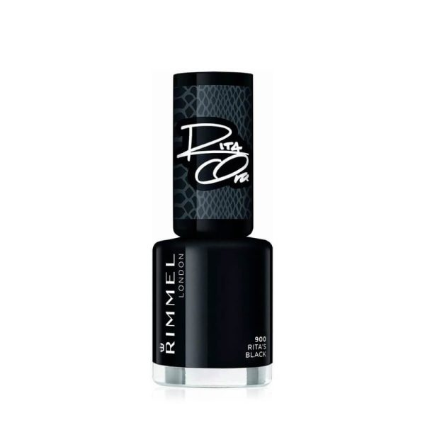60 Seconds Super Shine Nail Polish - N.900 - Rita's Black - Image 2
