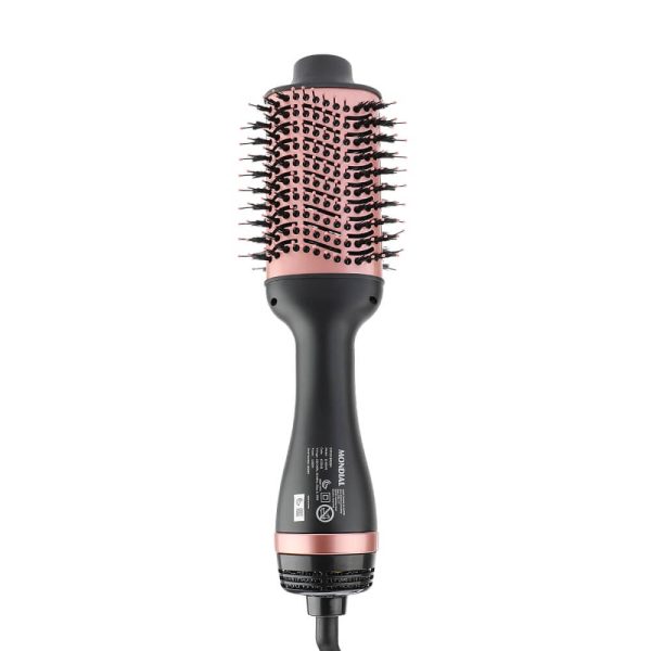 Glam Pro Hair Dryer Brush Volumizer - Black - Image 3