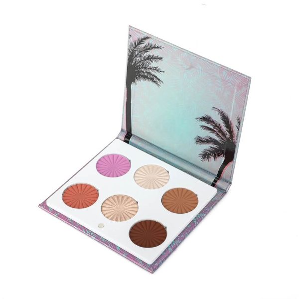 Mini Mix Face Palette - Bienvenidos A Miami - 6 Shades - Image 2