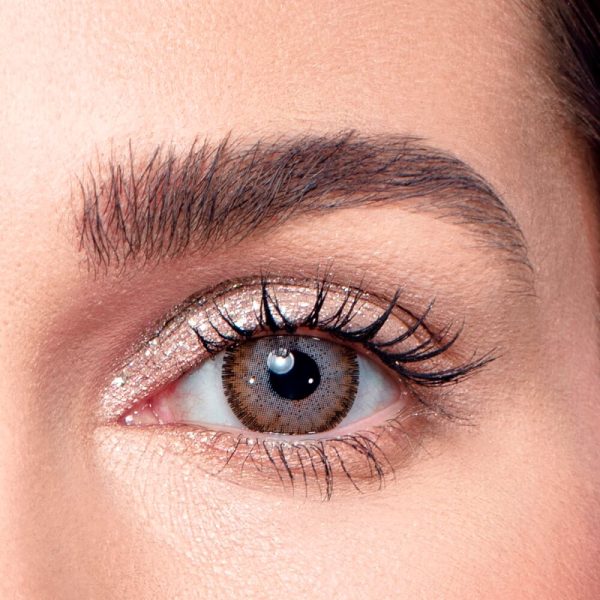 Once Plano Contact Lenses Brownish
