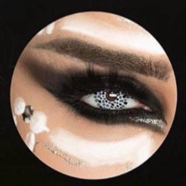 Let Me In Horror Contact Lenses Gray Panther - Image 2