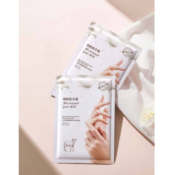 Goat Milk Nicotinamide Silky Hand Mask - Image 3