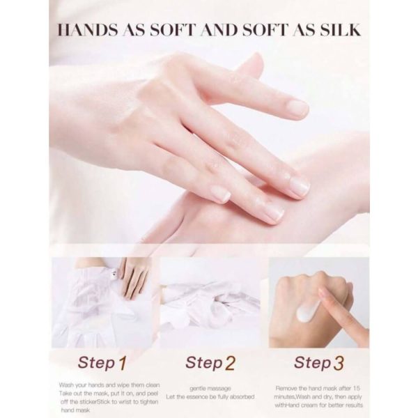 Goat Milk Nicotinamide Silky Hand Mask - Image 4
