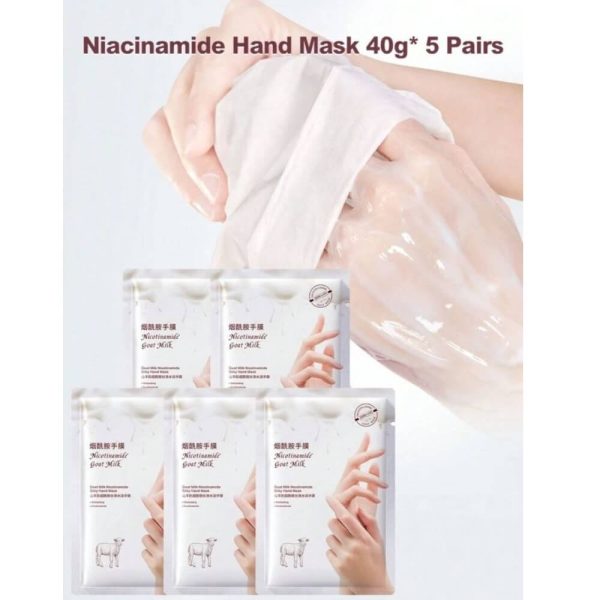 Goat Milk Nicotinamide Silky Hand Mask - Image 7