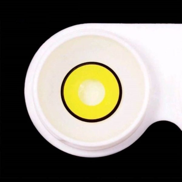 Kuwaitia Lenses Horror Yellow & Black - Image 2