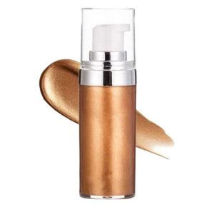 Fixed Waterproof Shine Cream For Face Or Body For Occasions Gives A Golden Bronze Color