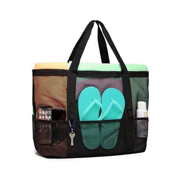 Mesh Beach Bag Large For Cruise Pool & Beach - Image 2
