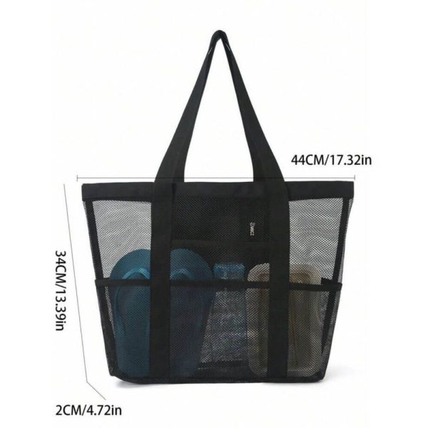Mesh Beach Bag Large For Cruise Pool & Beach - Image 3